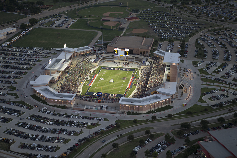 Sherien Joyner Realtor picture of the amazing Eagles Stadium in Allen, Texas